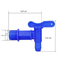 Robinet de cuve de jardin avec raccord rapide L'art du robinet