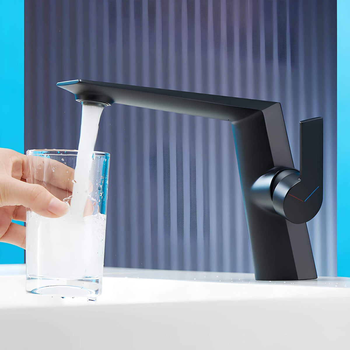 Robinet de lavabo monocommande laiton massif L'art du robinet