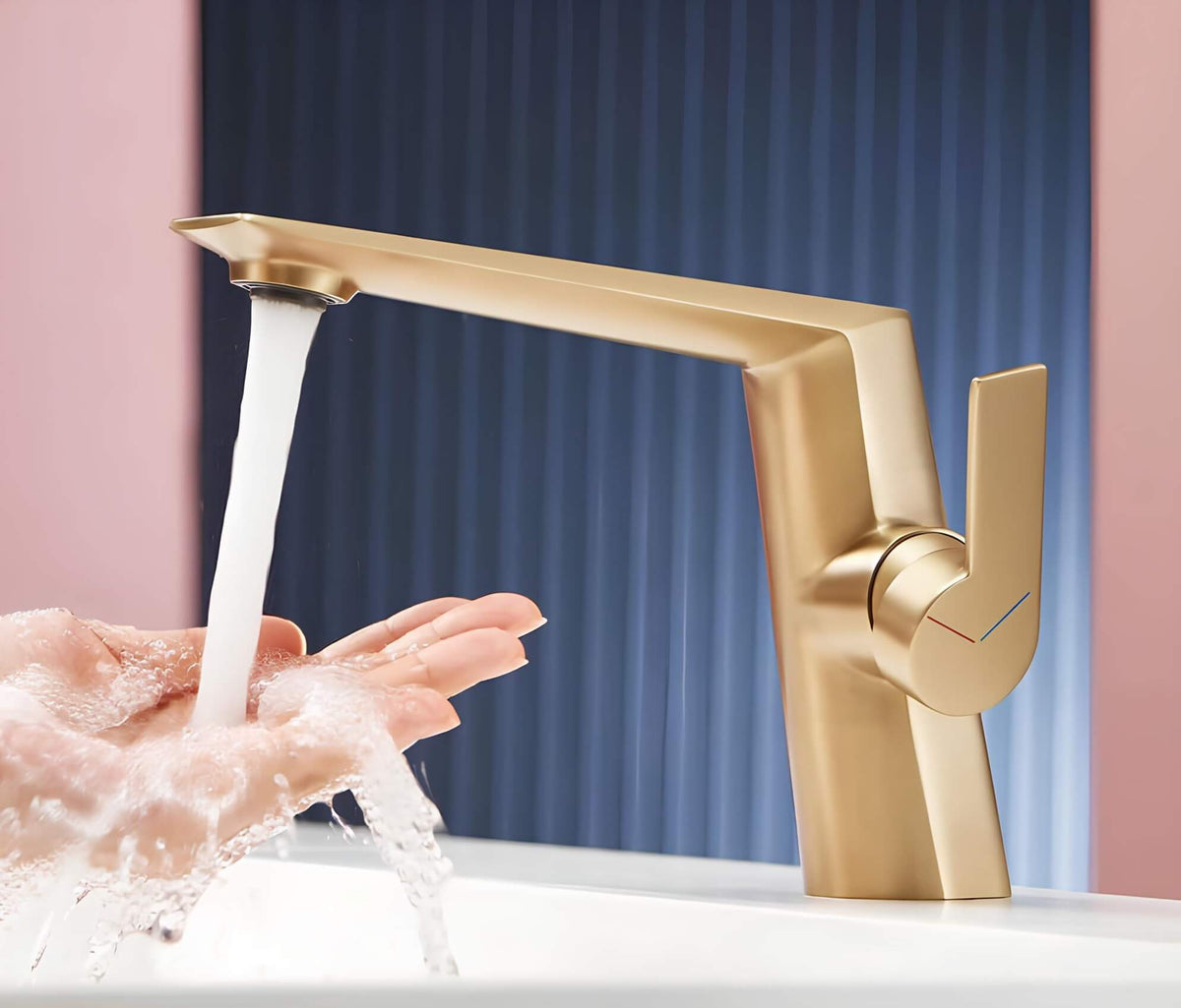 Robinet de lavabo monocommande laiton massif L'art du robinet