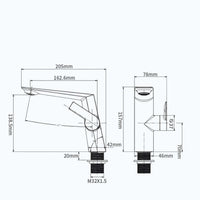Robinet de lavabo monocommande laiton massif L'art du robinet