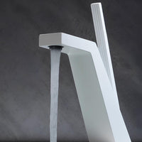 Robinet de lavabo monotrou design minimaliste L'art du robinet