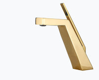 Robinet de lavabo monotrou design minimaliste L'art du robinet