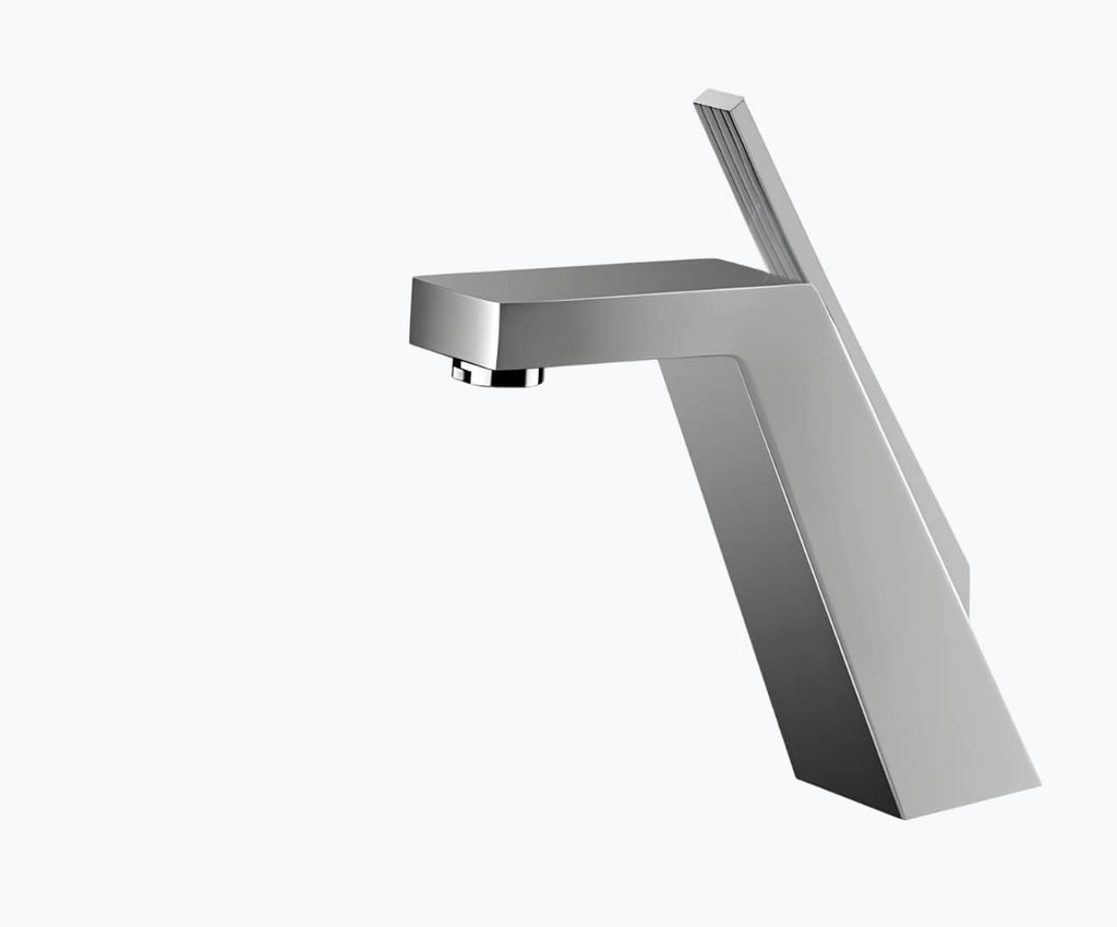 Robinet de lavabo monotrou design minimaliste L'art du robinet