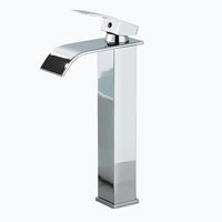 Robinet de vasque bec cascade design moderne L'art du robinet