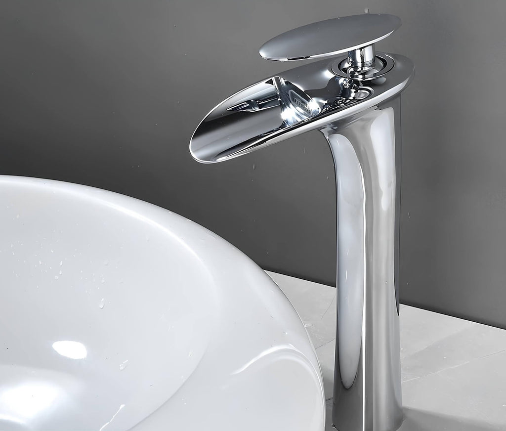 Robinet de vasque cascade monocommande moderne L'art du robinet