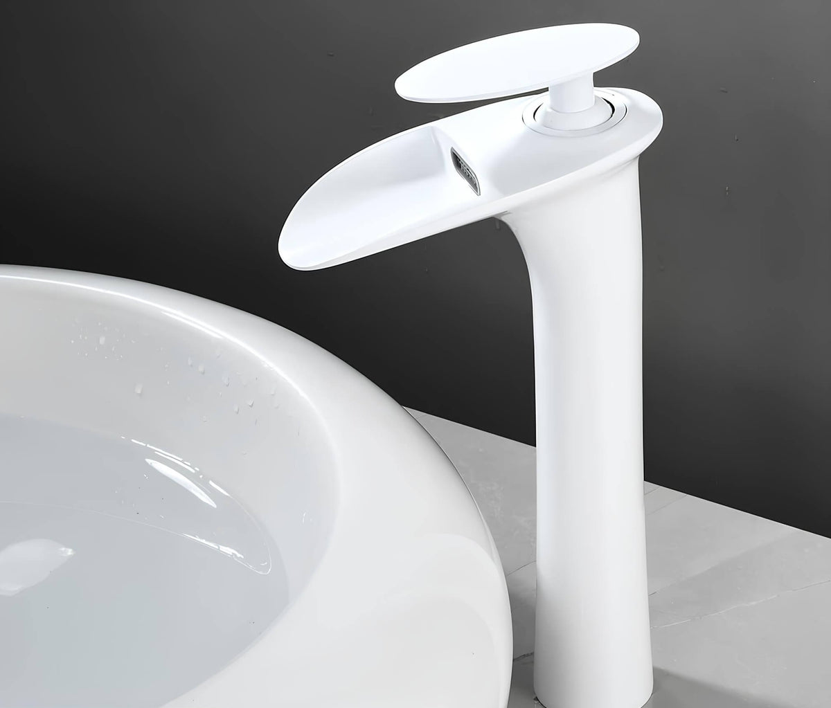 Robinet de vasque cascade monocommande moderne L'art du robinet
