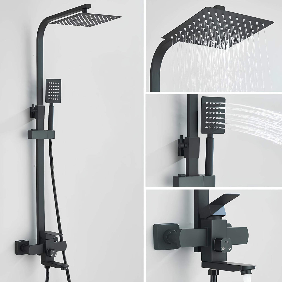 Robinet douche 3 en 1 avec douchette et bec pivotant L'art du robinet