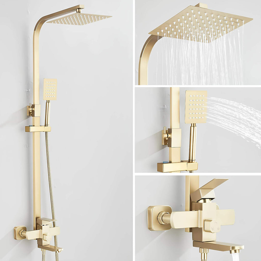 Robinet douche 3 en 1 avec douchette et bec pivotant L'art du robinet