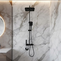 Robinet douche mural digital affichage température L'art du robinet