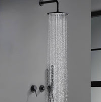 Robinet douche mural noir mat haute pression L'art du robinet