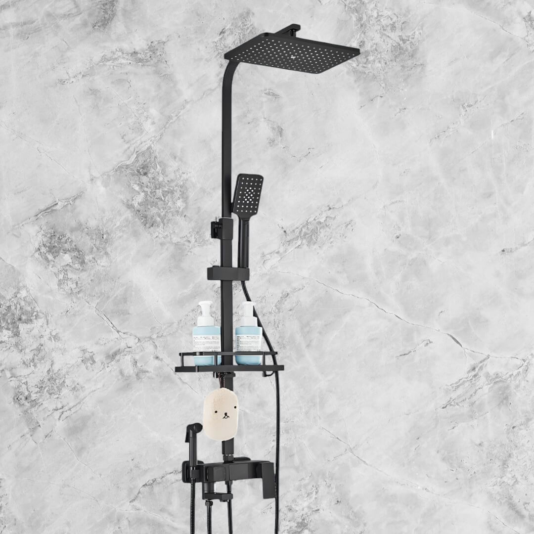 Robinet douche thermostatique digital 4 fonctions L'art du robinet