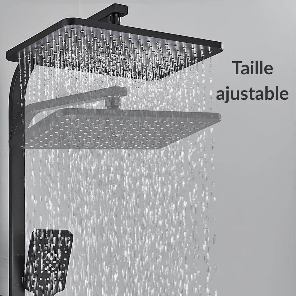 Robinet douche thermostatique digital 4 fonctions L'art du robinet
