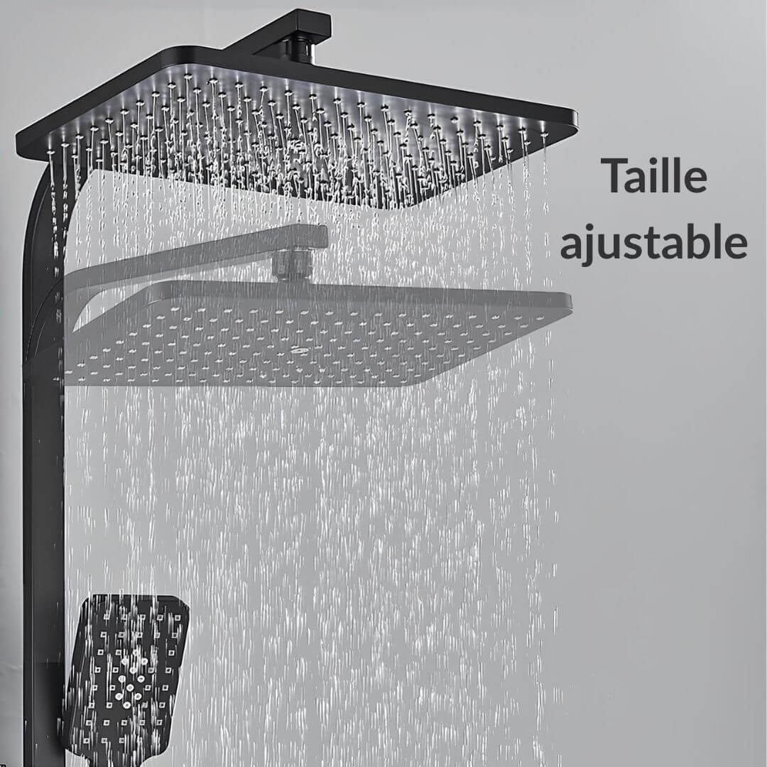 Robinet douche thermostatique digital 4 fonctions L'art du robinet