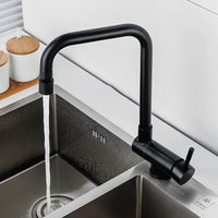 Robinet cuisine inox pliable douchette double rotation
