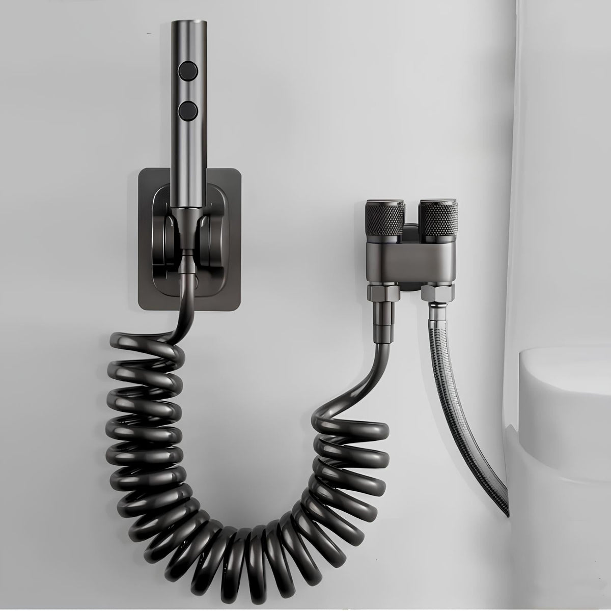 Robinet douchette WC double jet doux puissant L'art du robinet