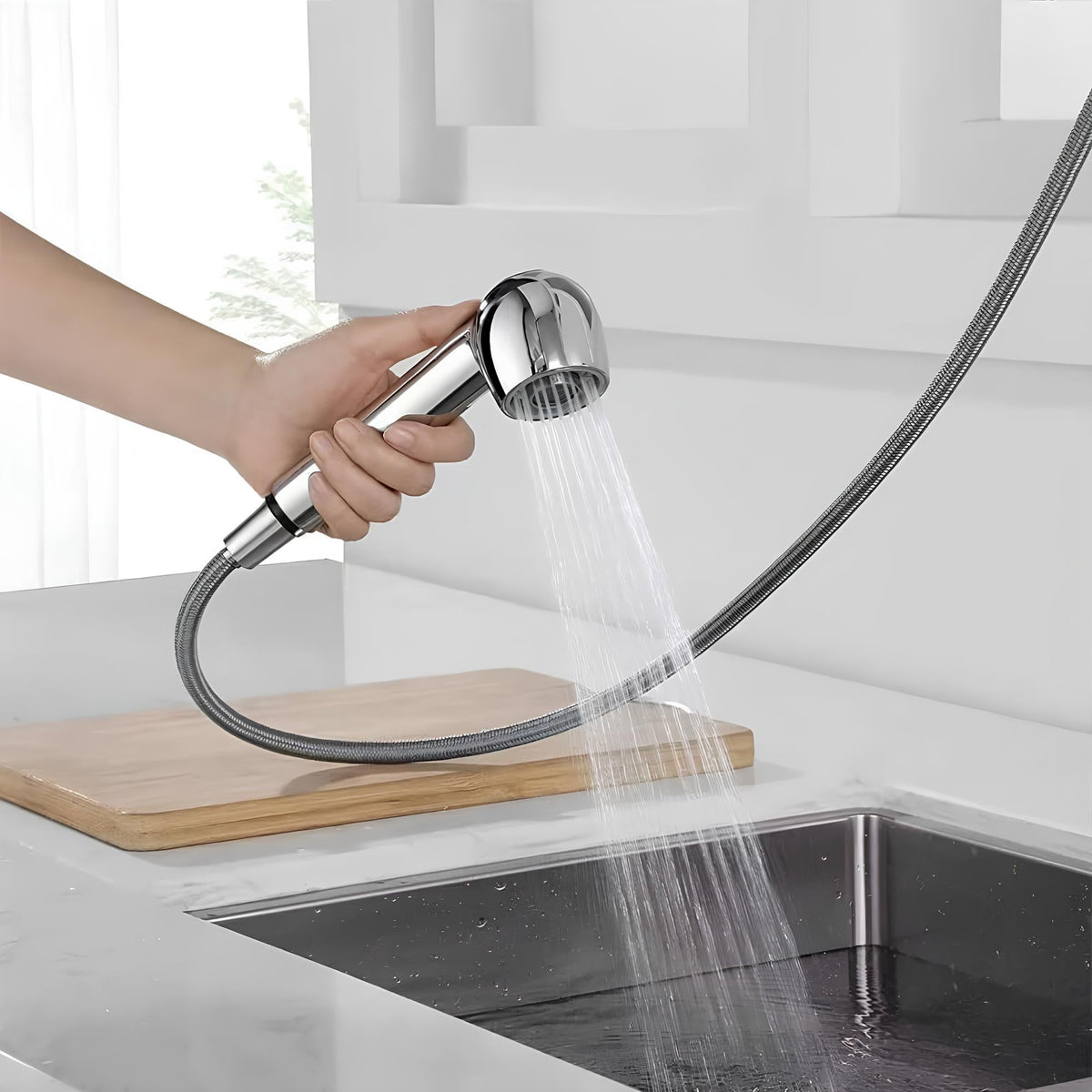 Robinet évier avec douchette extractible L'art du robinet