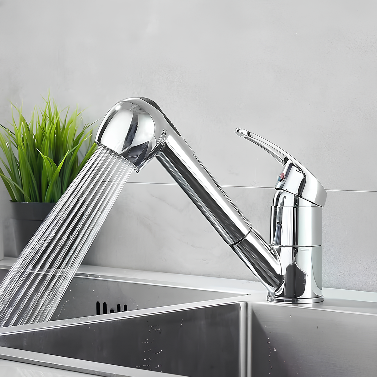 Robinet évier avec douchette extractible L'art du robinet