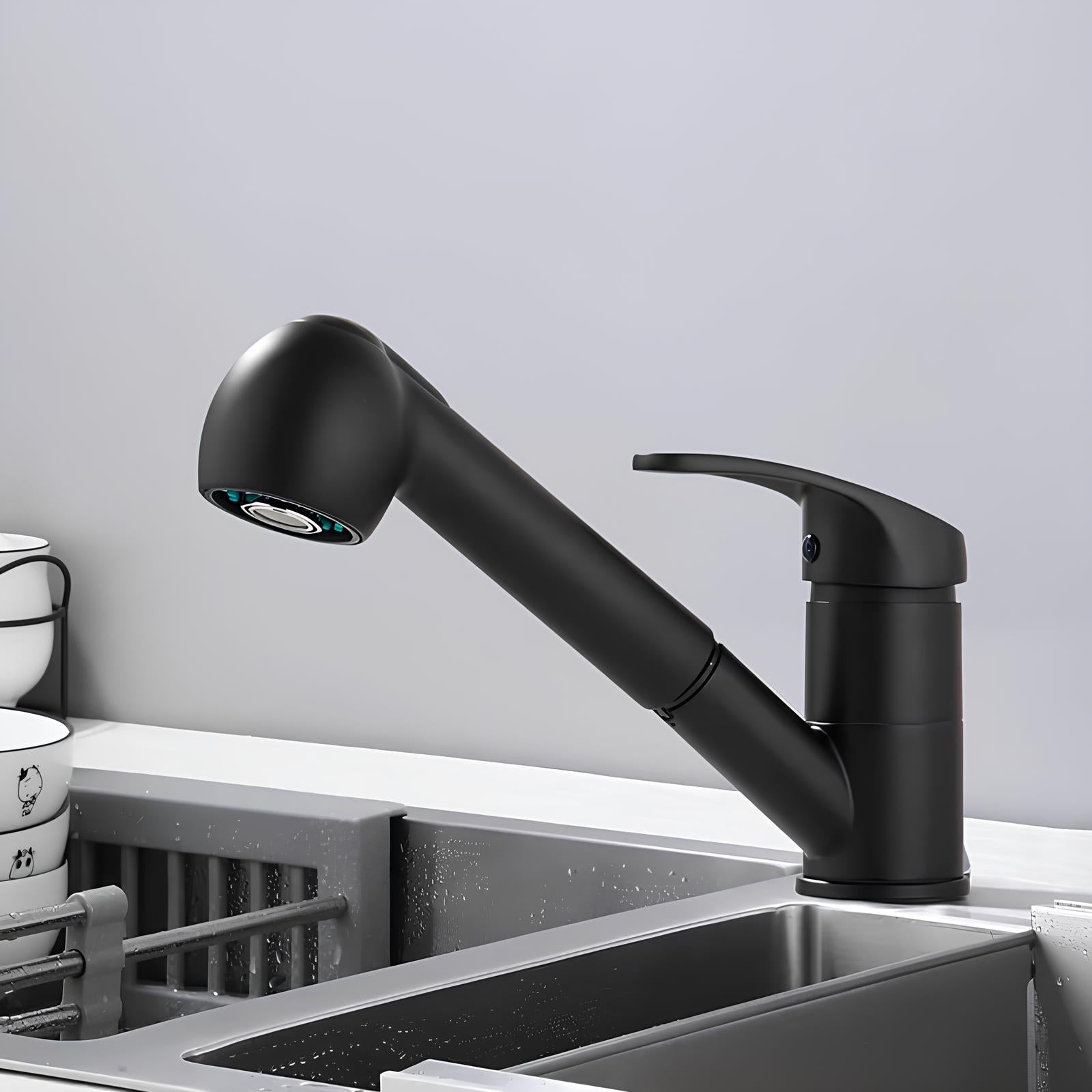 Robinet évier avec douchette extractible L'art du robinet