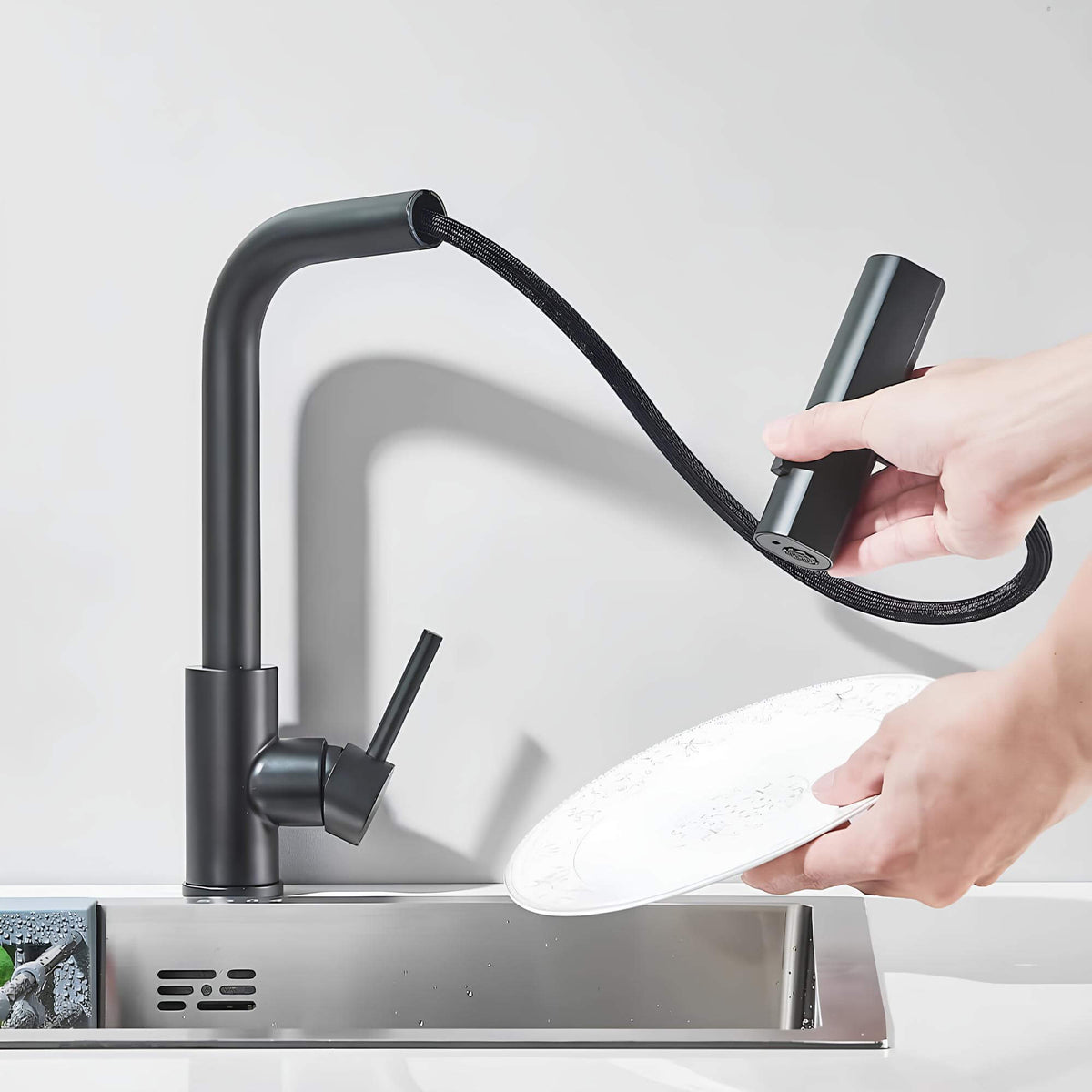 Robinet évier douchette extractible 360° L'art du robinet