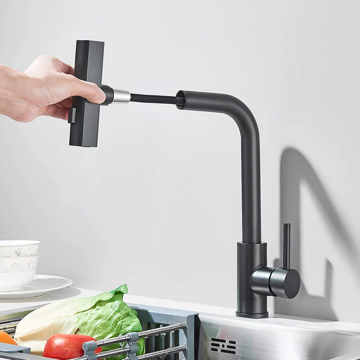 Robinet évier douchette extractible 360° L'art du robinet