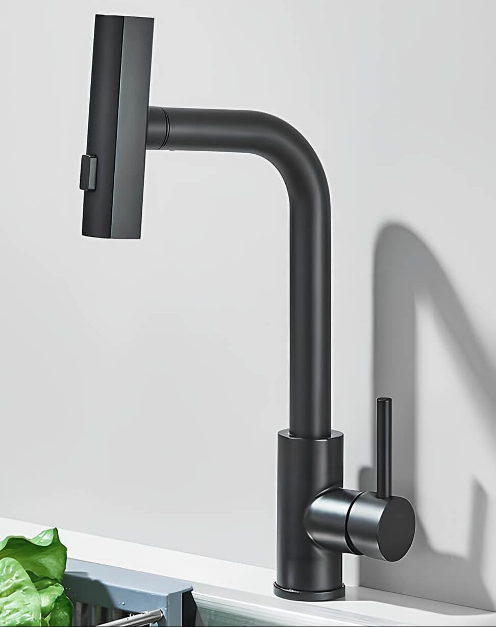 Robinet évier douchette extractible 360° L'art du robinet