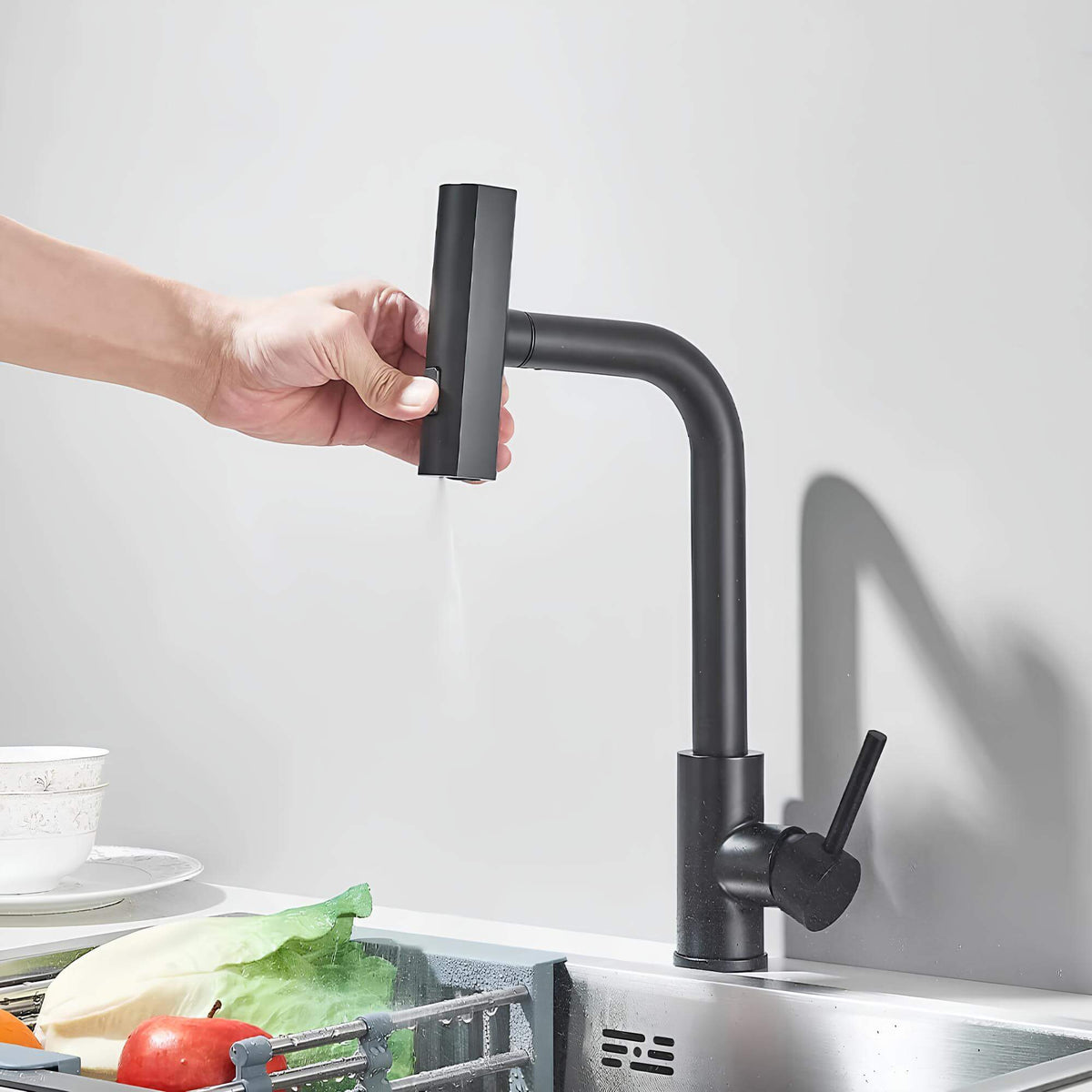 Robinet évier douchette extractible 360° L'art du robinet