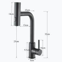 Robinet évier douchette extractible 360° L'art du robinet