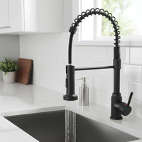 Robinet évier douchette extractible inox L'art du robinet
