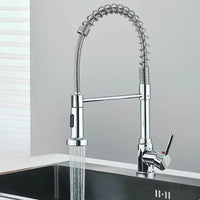 Robinet évier douchette extractible inox L'art du robinet