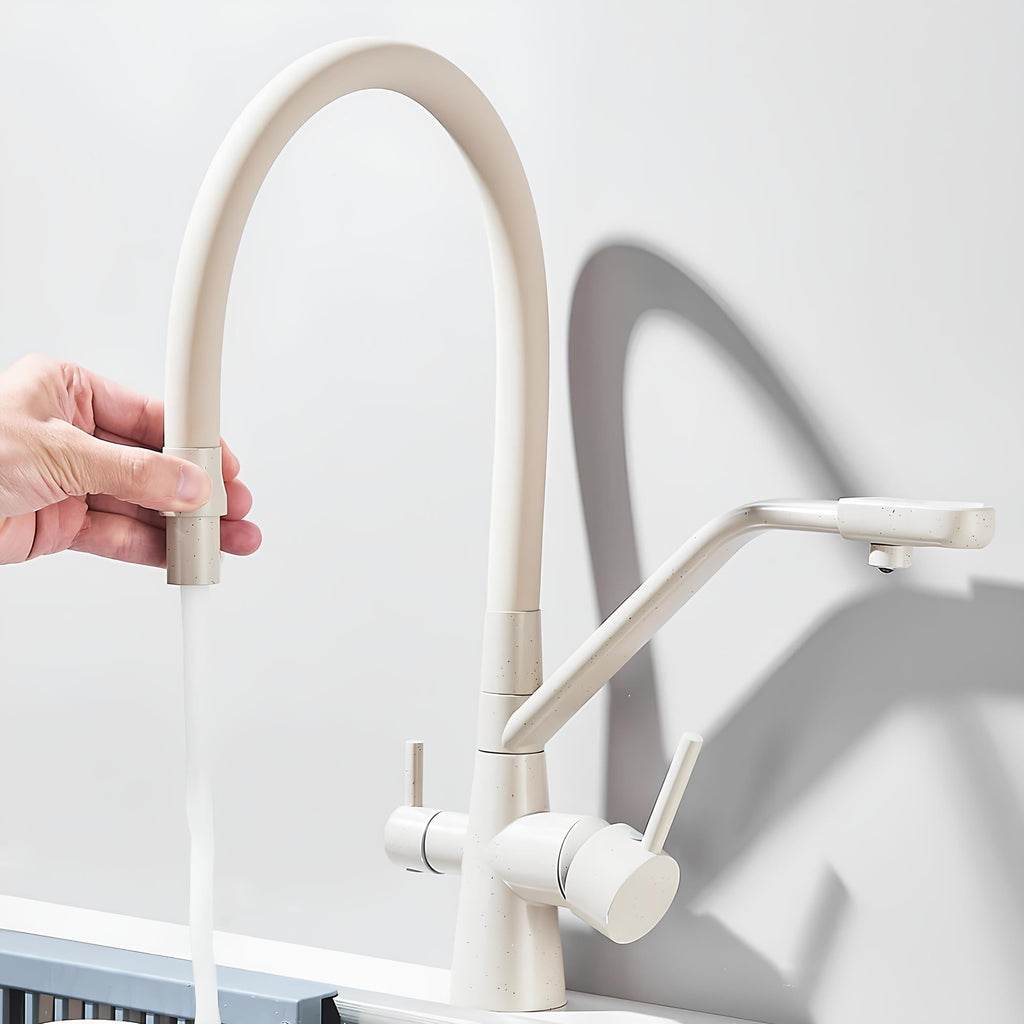 Robinet évier filtrant 3 en 1 avec rotation 360° L'art du robinet