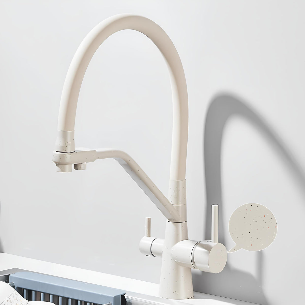 Robinet évier filtrant 3 en 1 avec rotation 360° L'art du robinet