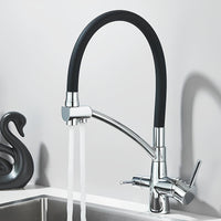 Robinet évier filtrant 3 en 1 avec rotation 360° L'art du robinet