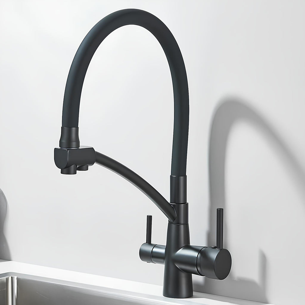 Robinet évier filtrant 3 en 1 avec rotation 360° L'art du robinet