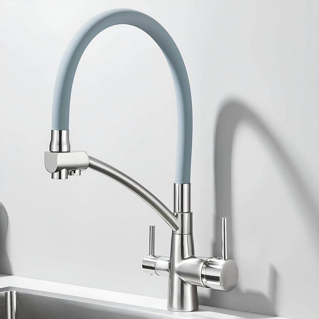 Robinet évier filtrant 3 en 1 avec rotation 360° L'art du robinet