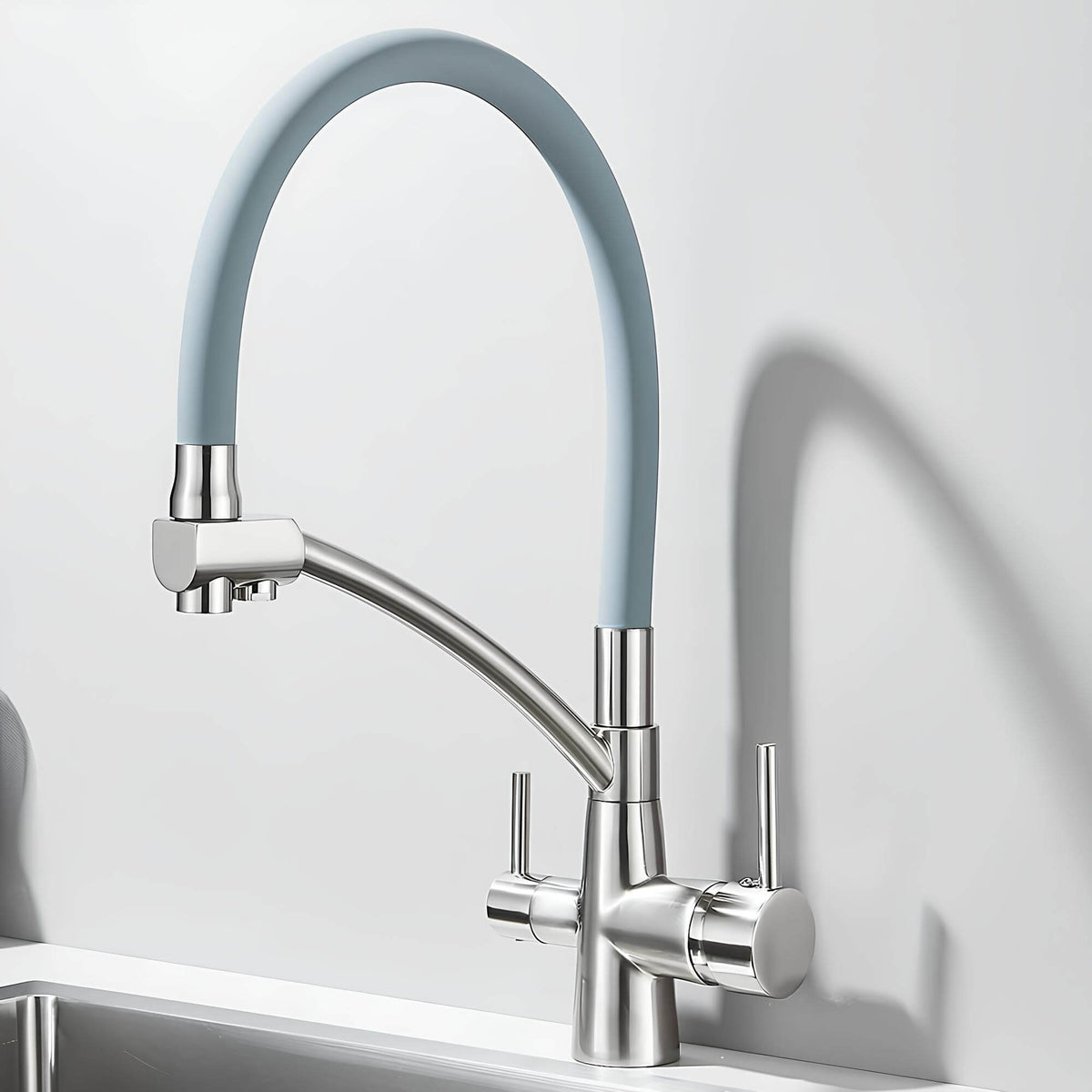 Robinet évier filtrant 3 en 1 avec rotation 360° L'art du robinet