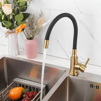 Robinet évier flexible coloré orientable 360° L'art du robinet
