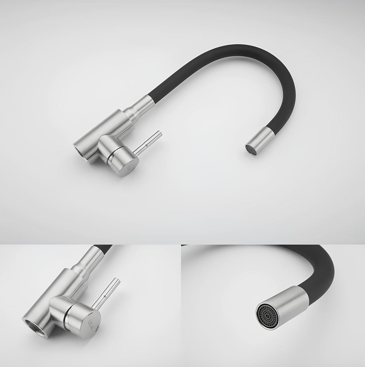 Robinet évier flexible coloré orientable 360° L'art du robinet