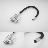 Robinet évier flexible coloré orientable 360° L'art du robinet
