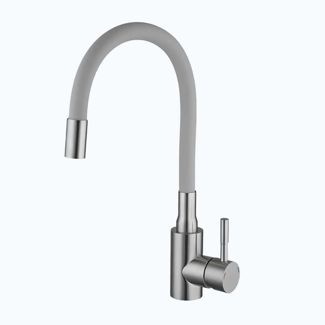 Robinet évier flexible coloré orientable 360° L'art du robinet