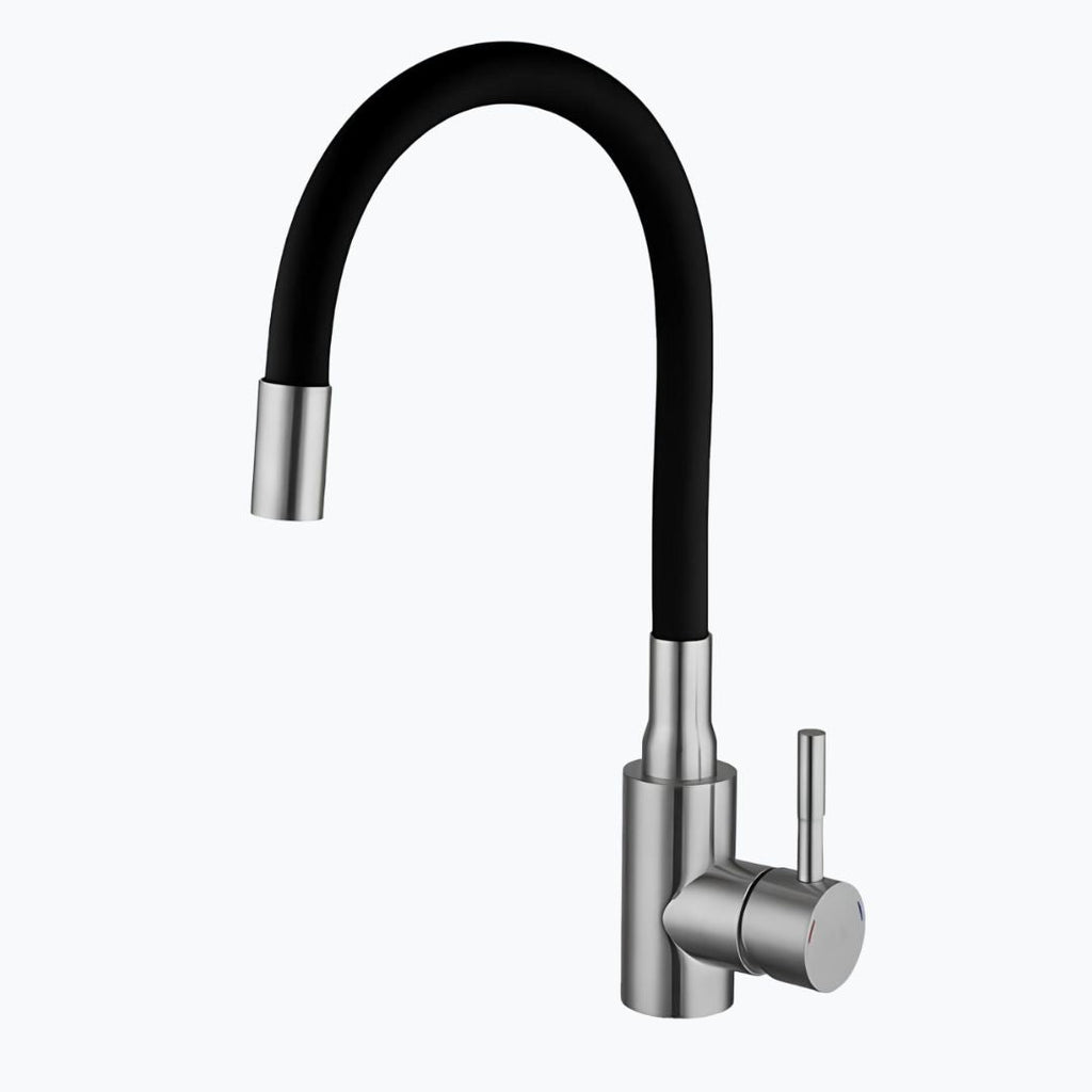 Robinet évier flexible coloré orientable 360° L'art du robinet
