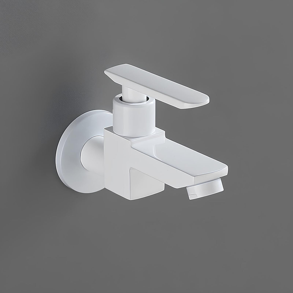 Robinet extérieur gris design minimaliste L'art du robinet