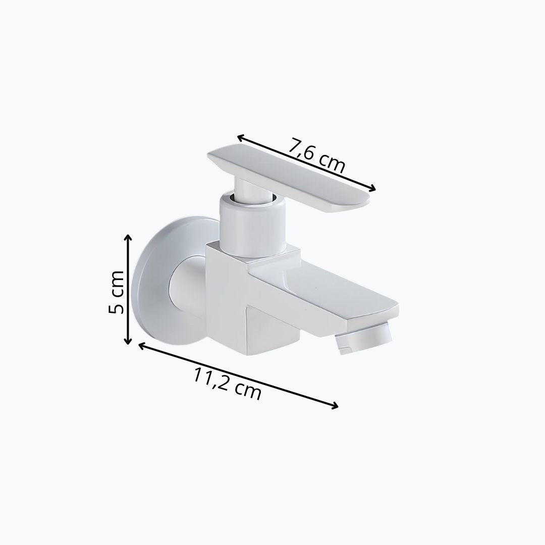 Robinet extérieur gris design minimaliste L'art du robinet
