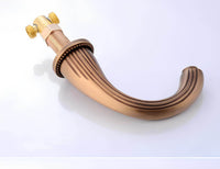 Robinet lavabo 3 trous poignées croisées laiton L'art du robinet