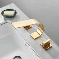 Robinet lavabo cascade - design minimaliste L'art du robinet