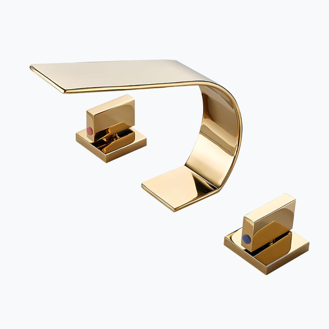 Robinet lavabo cascade - design minimaliste L'art du robinet
