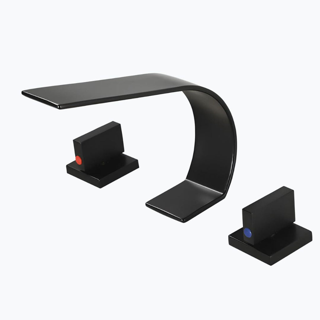 Robinet lavabo cascade - design minimaliste L'art du robinet