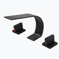 Robinet lavabo cascade - design minimaliste L'art du robinet