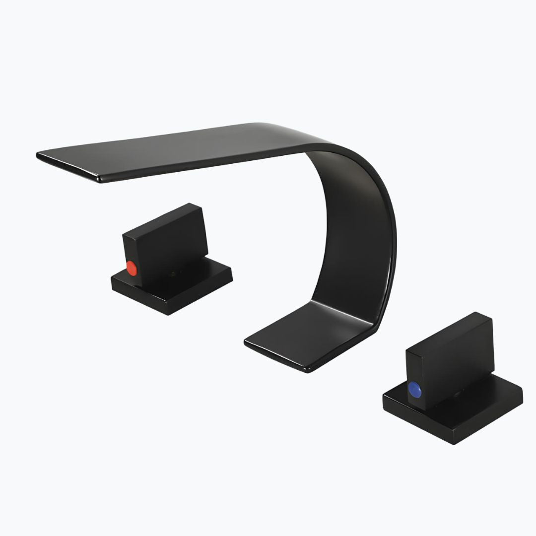 Robinet lavabo cascade - design minimaliste L'art du robinet
