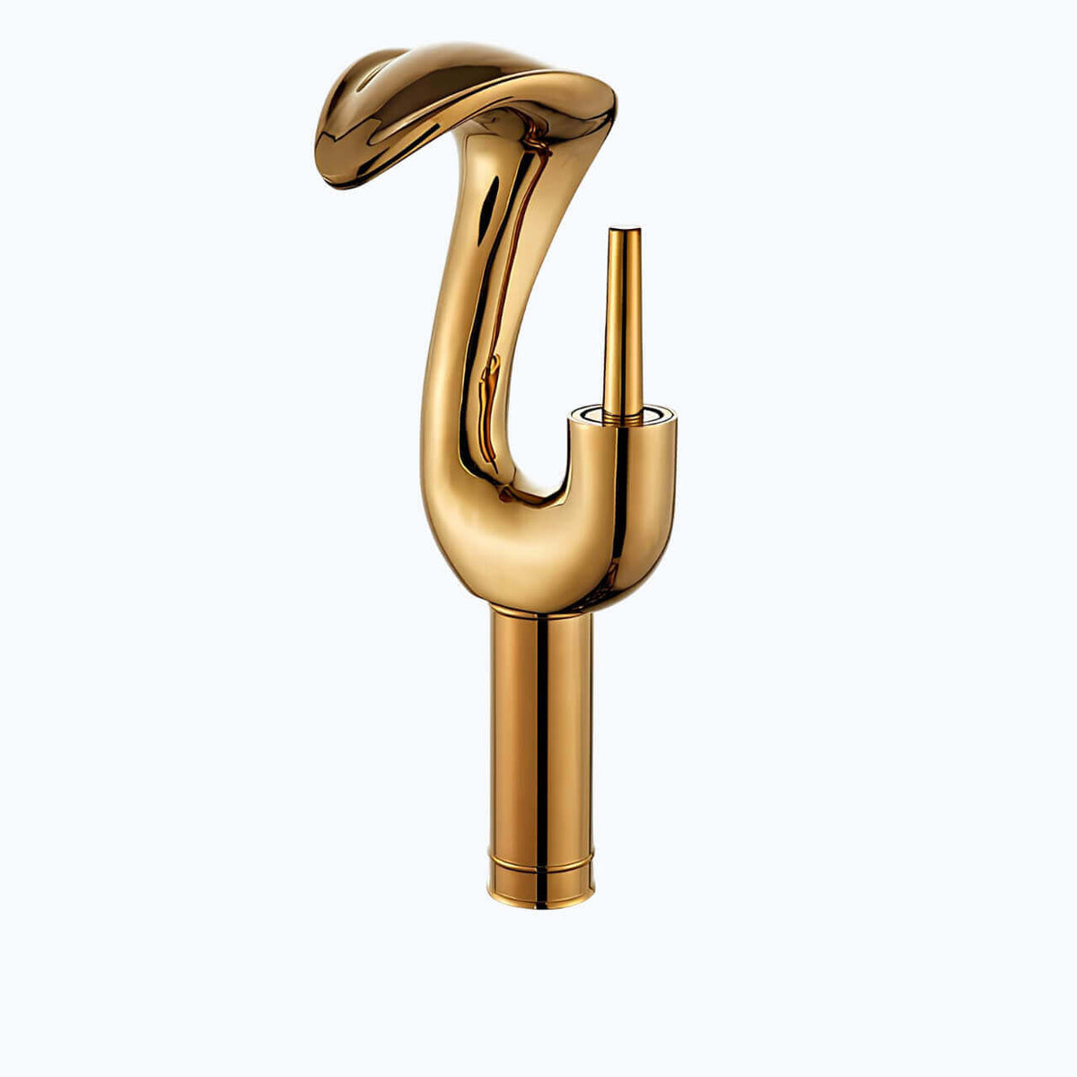 Robinet lavabo cascade haut mitigeur laiton design L'art du robinet