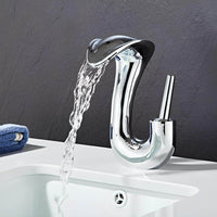 Robinet lavabo cascade laiton - mitigeur compact design L'art du robinet